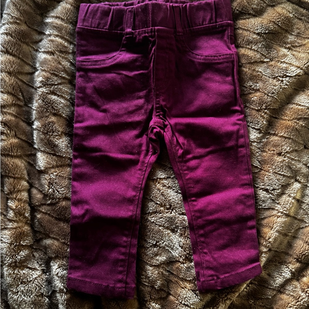 Garanimals Purple Jeans with Luxurious Sheen